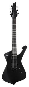 Ibanez ICTB721-BKF Black Flat Iceman Iron Label