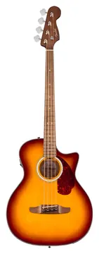 Fender California Deluxe Kingman Bass CE Honey Sunburst