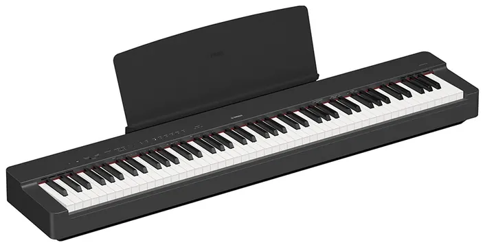 Yamaha Piano Digital Yamaha P-225 Preto P Séries com Fonte e Pedal - P225B