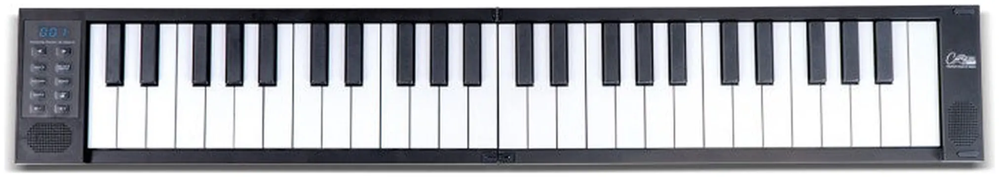 Carry On Piano 49 Touch Black Pianoforte Pieghevole 49 Tasti Touch
