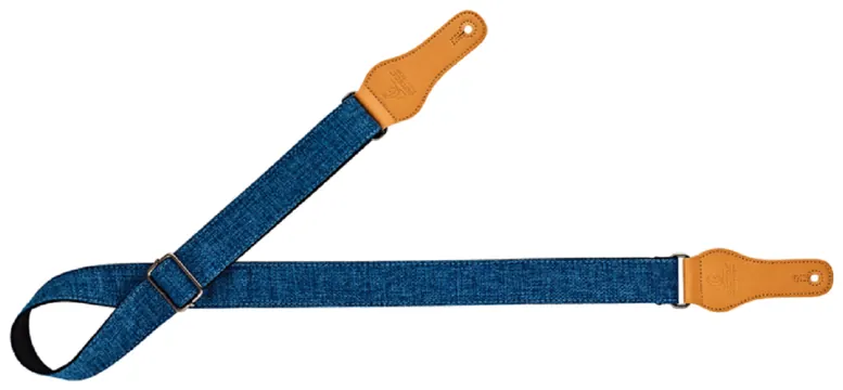 Ortega Gitarrengurt OCS-270 Blue Cotton