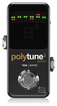 Tc Electronic Pedal TC Electronic Polytune 3 Mini Noir Afinador Cromático