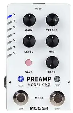 Mooer Preamp Model X Preamp Pedal