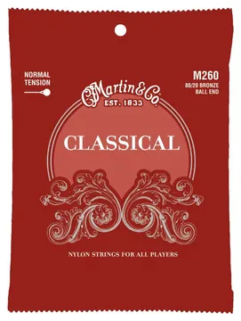 Martin M260| Classical Nylon Strings | Set | Normal Tension