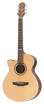 Strinberg SA200C NS LH Black Series Artístico de Aço C/ Afinador Natural Fosco Canhoto