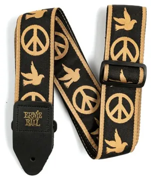 Ernie Ball Jacquard Strap, Peace Love Dove
