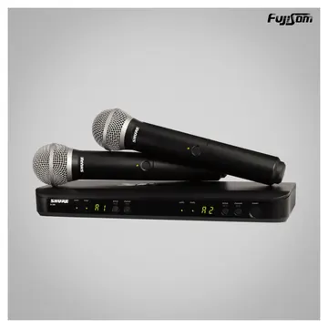 Shure Microfone Shure Sem Fio BLX-288/PG58 Mão Duplo Uhf