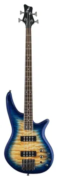 Jackson JS3Q IV Spectra Bass Amber Blue Burst