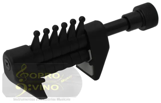PHX Instrumentos Abraçadeira Capotraste Violão Guitarra Flexi Capo Phoenix
