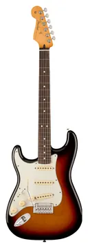 Fender Player II Stratocaster Left-Handed Electric Guitar, RW FB, 3 Tone Sunburst