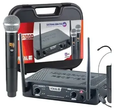 Karsect Microfone Karsect KRD-200DH Duplo Headset/Cabeça UHF Multicanal