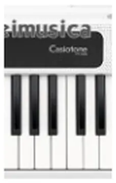 Casio Teclado Casiotone CTS200 5/8 61 teclas Branco
