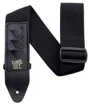 Correia Ernie Ball Guitarra Polypropileno Preta