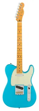 Fender American Professional II Telecaster MN Miami Blue Elektrische Gitaar