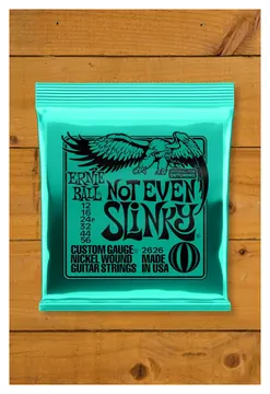 Ernie Ball Not Even Slinky 2626 Guitar Strings 12-56