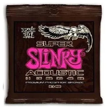 Ernie Ball EB2148 Super Slinky Acoust Cuerdas