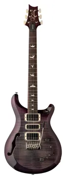 PRS S2 SPECIAL SEMI HOLLOW FADED GRAY BLACK PURPLE BURST