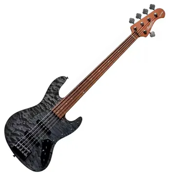Bacchus Japan Tune Up JT WL5-QM-AC RSM/M (5-String) - black satin