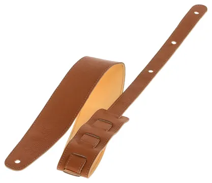 Gewa 531.301 Gitarrengurt Regular 70 Ledergurt (70mm), wet sand