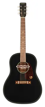 Guitarra Eletroacústica Gretsch Jim Dandy Deltoluxe Dread Black Top com Pickup