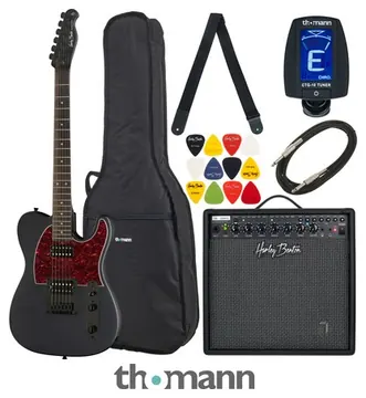 Harley Benton TE-20HH SBK Standard Bundle