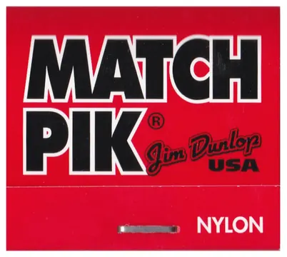 12 Match Pik packs each with 6 nylon Picks | Gauge .46mm