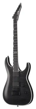 LTD Mh1000 Schwarz Transparent Geflammt Hochglanz