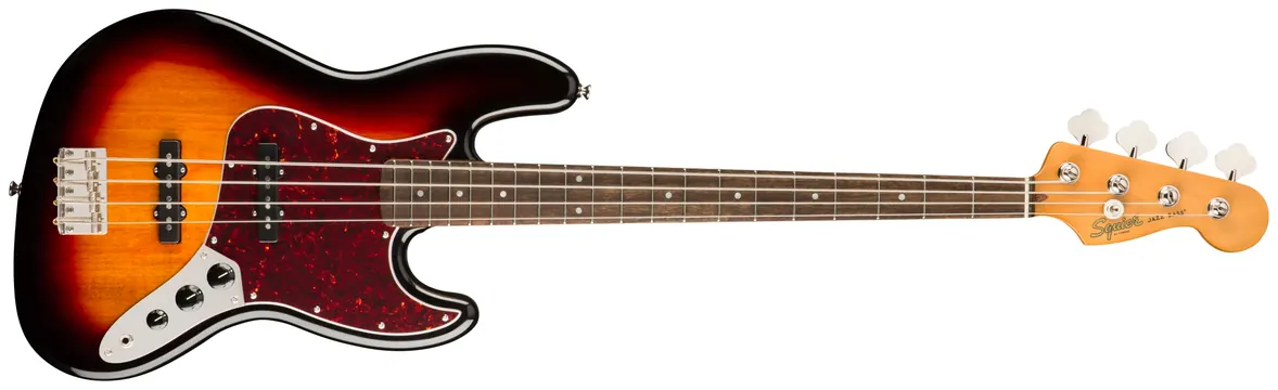 Squier Classic Vibe '60s Jazz Bass 3-Color Sunburst