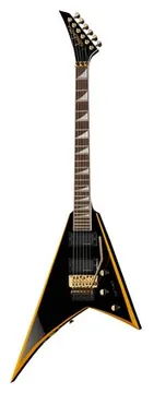 Jackson RRX24 Black with Yellow Bevels