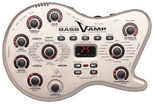 Behringer LX1B Bass V-AMP Multi Effetto Per Basso Vamp A Fagiuolo + Borsa + Doppio Pedale