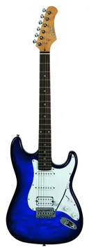 EKO S-350 See Thru Blue Quilted