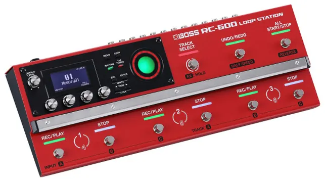 Boss RC-600 LOOP STATION 6 Pistas + 200 Ritmos + 2 Entradas Microfone XLR