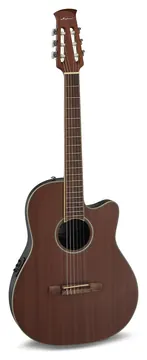 Ovation APPLAUSE by OVATION AB24CM-4S Mid Roundback Elektro-Akustik-Gitarre, natural satin (AP521.132)