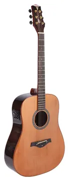 PHX AHD400NA Dreadnought Tampo Cedro Sólido Natural