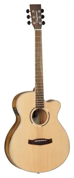 Tanglewood Dbtsfce Natural Chitarra Acustica Elettrificata Open Pore Satin
