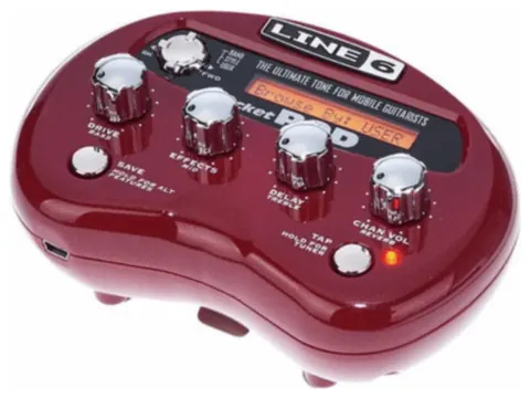Line 6 Pocket Pod Multi Effect Pre Amp For Electric Guitar
