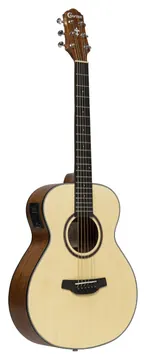 Crafter HM100E-N Silver Series 100 elektro-akoestische gitaar, klein model