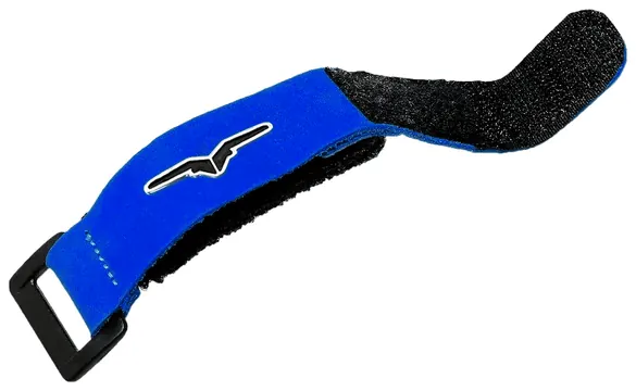 Avs Bags Abafador de Cordas para Guitarra Couro Médio Azul Royal - Avs Bags