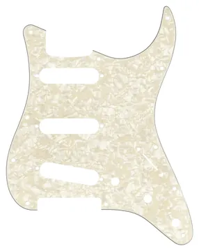 Fender Golpeador Standard Strato SSS Aged White Moto
