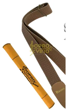 Basso Correia Alça Confortável Whiskey p/ Violão Guitarra Baixo Basso Linha Tresse Terra Cód. EX29