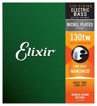 Elixir Bass Einzelsaite 15432 Nano 130L-TW