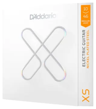 D'addario XSE1046 | Regular Light, XS Nickel Coated Electric Set |10-46