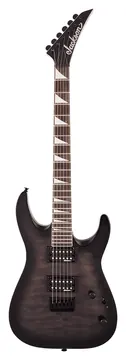 Jackson JS32Q Dinky Arch Top DKA - Transparent Black Burst