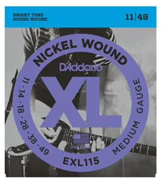 D'Addario EXL115 D'addario Corde Elettrica