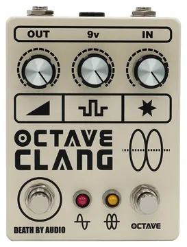 Death by Audio Octave Clang V2 Fuzz / Octaver Effektpedal