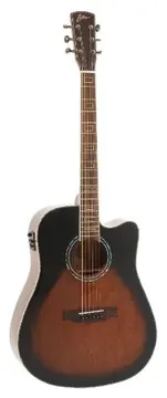 Zellmer Spanking Zellmer Heritage 41 Dreadnought Cutaway Honeyburst
