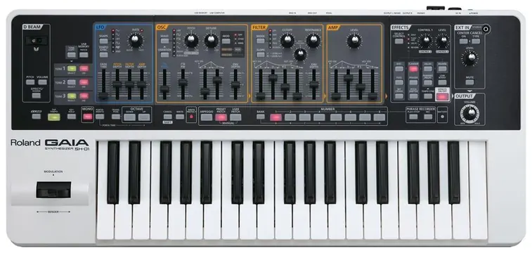 Roland Sintetizador Roland Gaia SH-01 - 37 Teclas Sensitivas com Fonte Bivolt