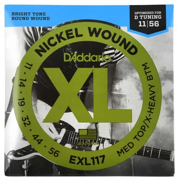 D'Addario EXL117 - XL Electric Nickel Wound | 011-056