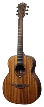Lag TRAVEL-KAE Chitarra Acustica Travel Khaya Mahogany EQ