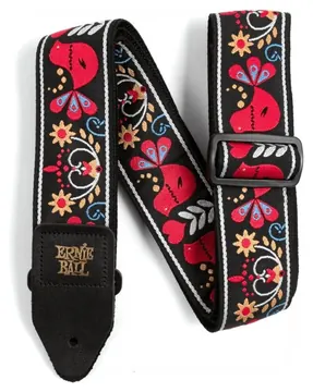 Ernie Ball Jacquard Strap, Redbird Rising
